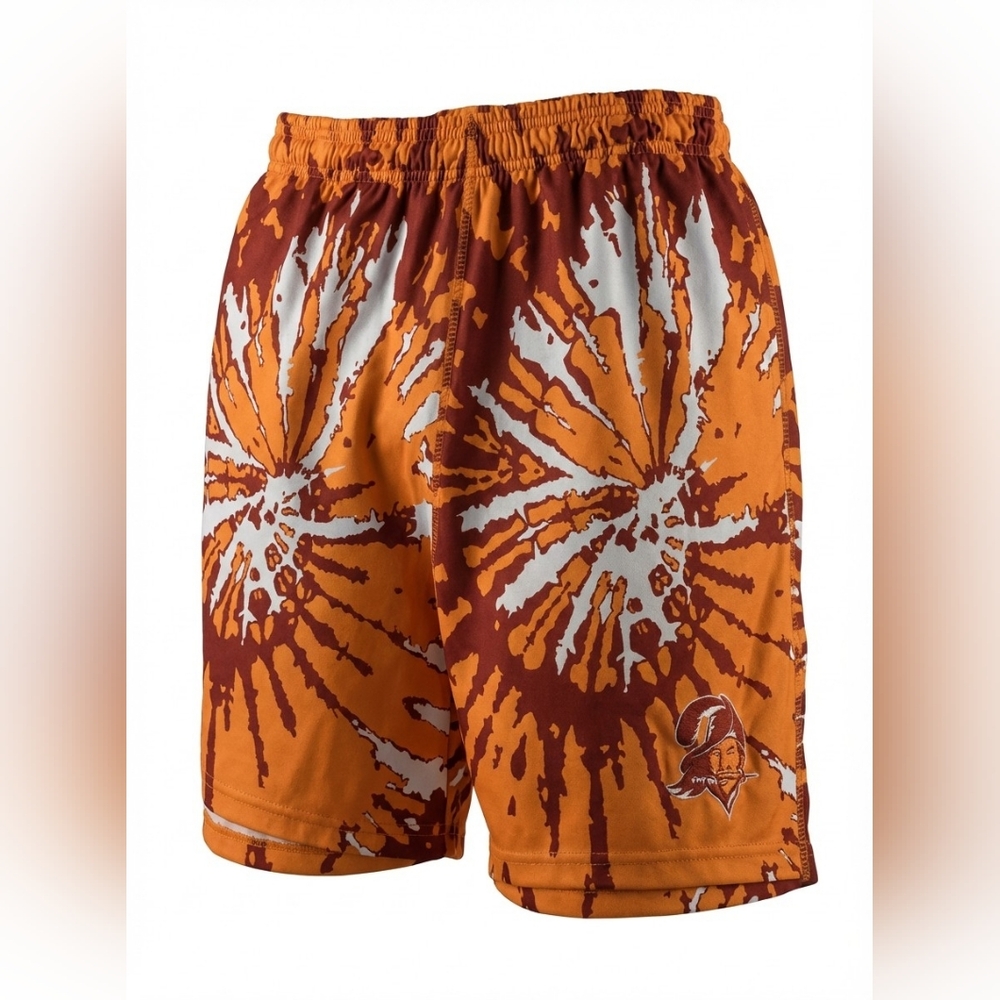 Tampa Bay Buchaneers Team Apparel Orange and Brown Athletic Shorts Size S